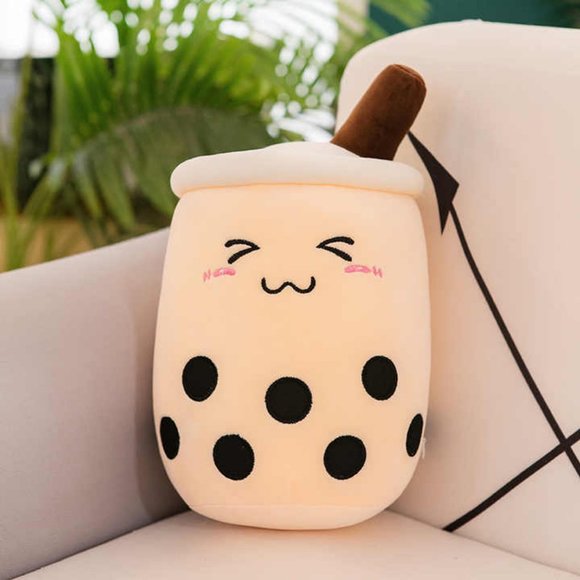 Plush Boba Tea Cup Toy Figurine Toy - Picture 9 of 11